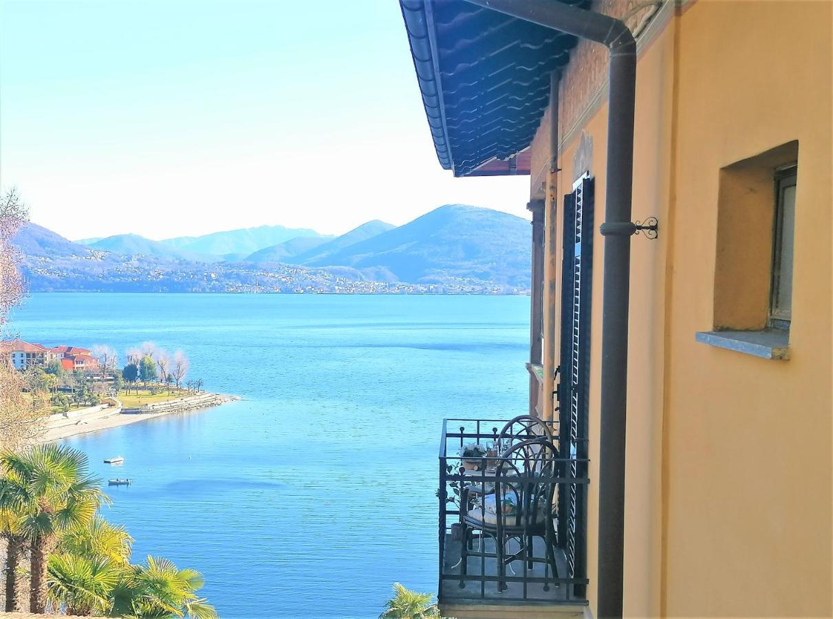 Hotel La Rondinella Cannero Riviera Bagian luar foto