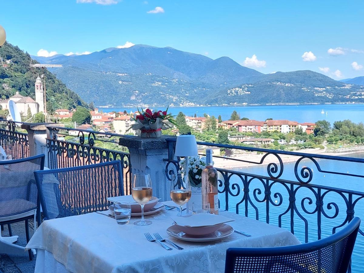 Hotel La Rondinella Cannero Riviera Bagian luar foto